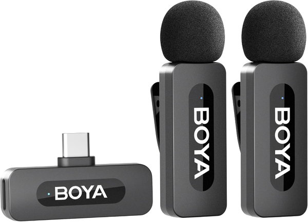 MIKROFON BEZPRZEWODOWY USB-C DO SMARTFONA 2 SZTUKI