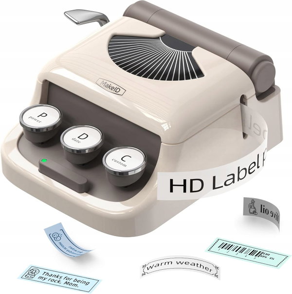 MINI DRUKARKA ETYKIET BLUETOOTH 300 DPI