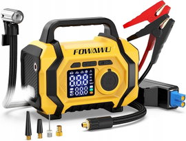 ROZRUSZNIK SAMOCHODOWY 8000A KOMPRESOR 150PSI POWERBANK