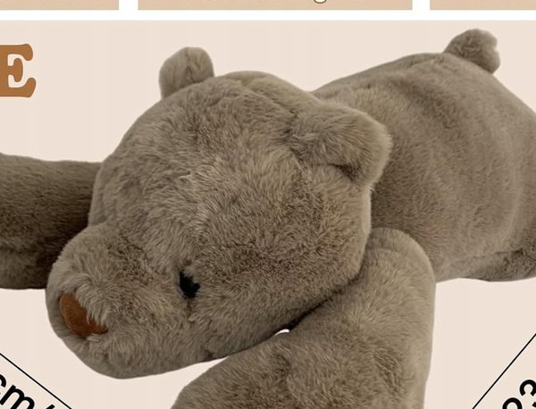 NIEDŹWIEDŹ PLUSZOWY OBCIĄŻENIOWY 60 CM 1,5 KG