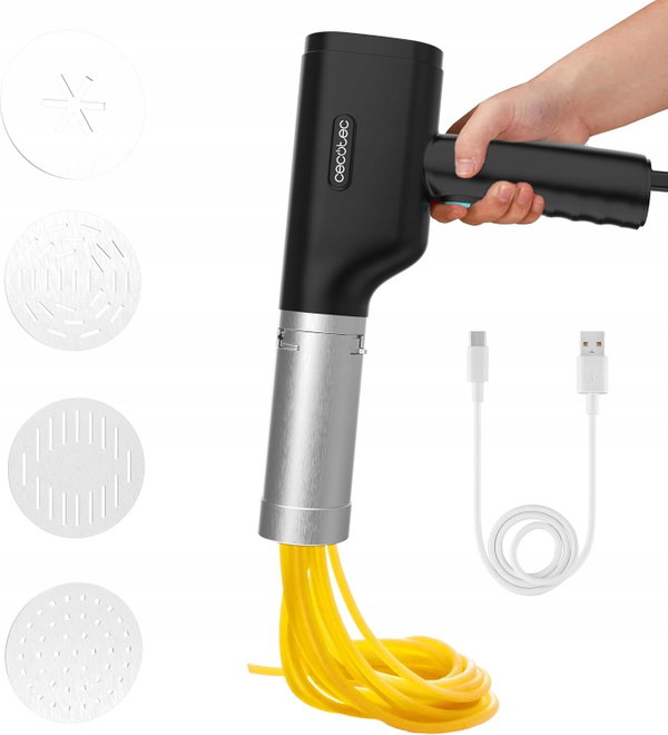 MASZYNA DO MAKARONU I CHURROS BEZPRZEWODOWA 40W 3 DYSKI 200G ŁATWA OBSŁUGA