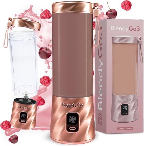 BLENDER BEZPRZEWODOWY USB 550ML MINI PRZENOŚNY KOKTAJLE SMOOTHIE LÓD