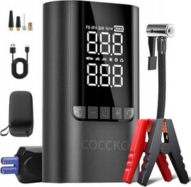ROZRUSZNIK SAMOCHODOWY 6000A KOMPRESOR 150PSI POWERBANK