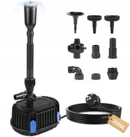 POMPA DO FONTANNY STAWU 2500L/H 45W 2,7M FILTR 10M KABEL