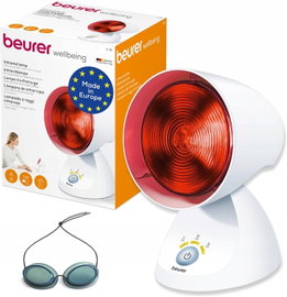 LAMPA PODCZERWIENI DO TERAPII CIEPŁEM TIMER 5 POZYCJI