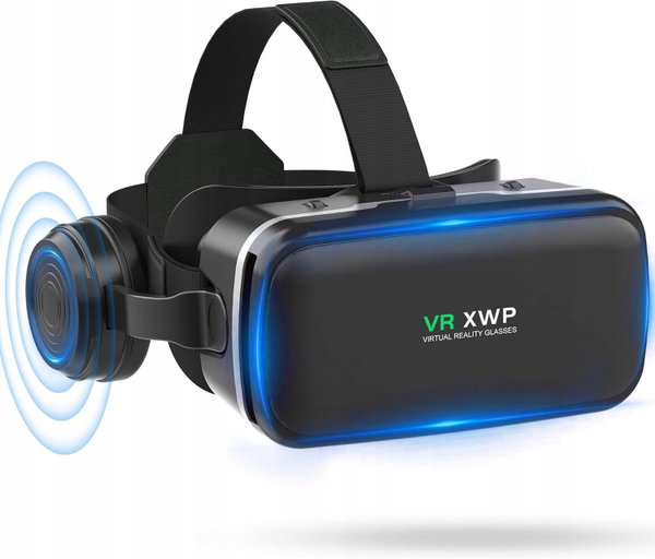 OKULARY VR 3D DO TELEFONU ZE SŁUCHAWKAMI HD