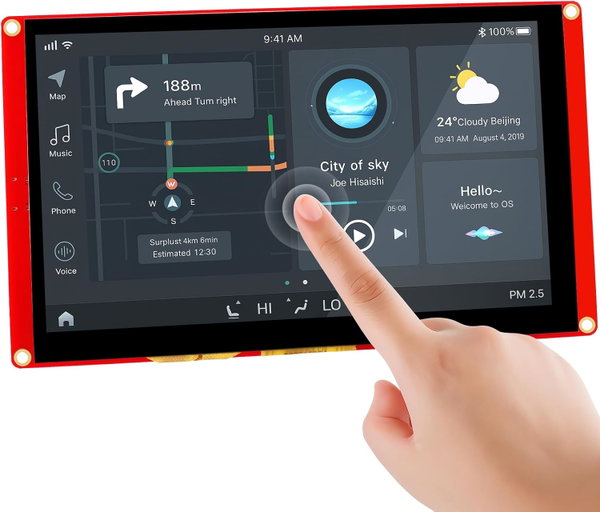 PANEL DOTYKOWY ESP32 7" HMI IPS WIFI BLUETOOTH