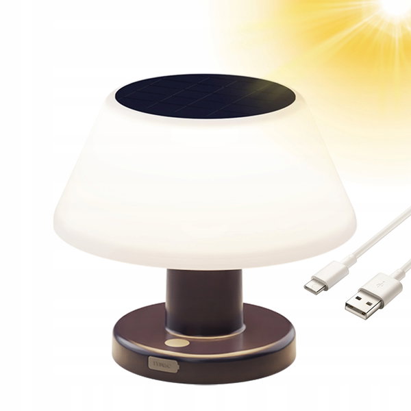 Lampka nocna z przełącznikiem kablowym, abażur z materiału, maks. 25 W