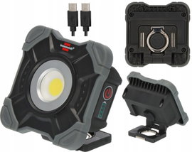 REFLEKTOR LED ROBOCZY 1000 LM IP54 Z MAGNESEM I KARABIŃCZYKIEM USB-C