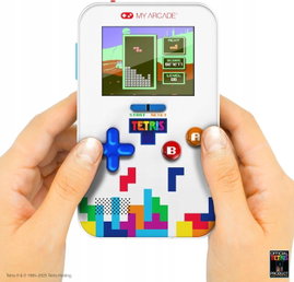 KONSOLA PRZENOŚNA RETRO 301 GIER LCD TETRIS