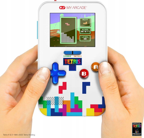 KONSOLA PRZENOŚNA RETRO 301 GIER LCD TETRIS