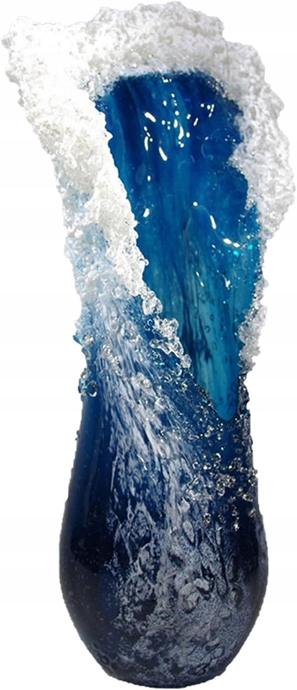 WAZON Z ŻYWICY MORSKI 30 CM NIEBIESKI OCEAN