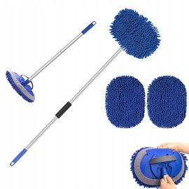 Szczotka do Mycia Samochodu z Mikrofibry, 2 in 1 Mop do Mycia Samochodu