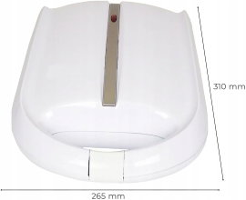 MASZYNA DO ORZESZKÓW 24 SZT 1400W POWŁOKA NIEPRZYWIERAJĄCA TERMOSTAT LED