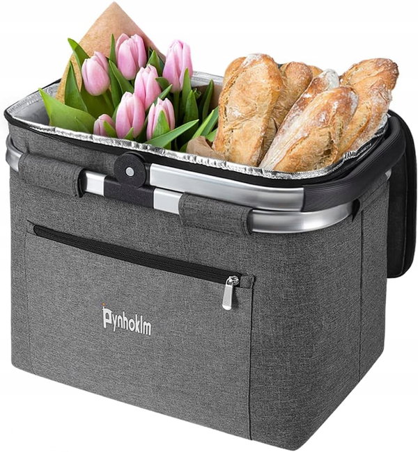 KOSZ ELEGANCKI , PIKNIKOWY Z CHŁODZENIEM, 25 KG