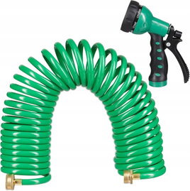 WĄŻ SPIRALNY OGRODOWY 10M 7 FUNKCJI 3/4"