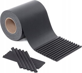 TAŚMA OGRODZENIOWA PVC 40 m x 19 cm ANTRACYT – OSŁONA NA OGRODZENIE