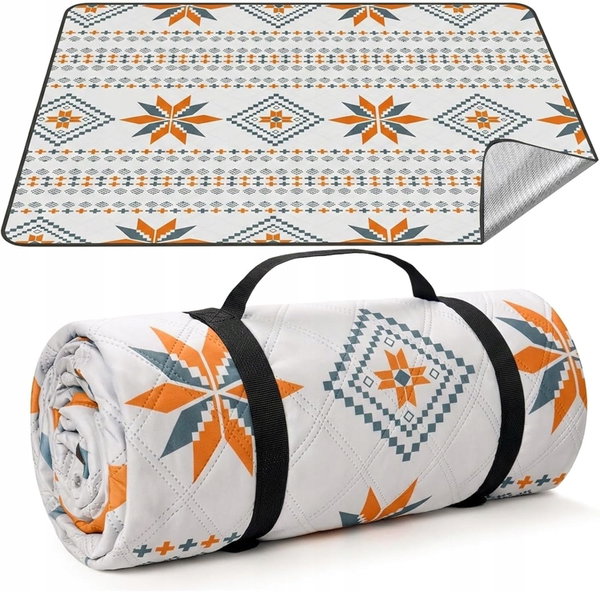 KOC PIKNIKOWY XXL 200X300 WODOODPORNA MATA PLAŻOWA