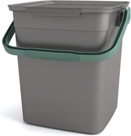 KOSZ NA KOMPOST 3.3L ECO CZARNO-BIAŁY DO KUCHNI