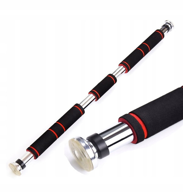 Drążek do podciągania, drążek do drzwi, regulowany od 66,5 cm do 93 cm