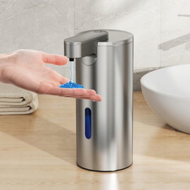 DOZOWNIK AUTOMATYCZNY DO MYDŁA STAL 340ML USB-C