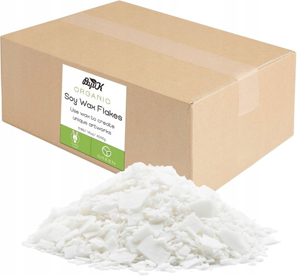 WOSK SOJOWY 3KG NATURALNY DO ŚWIEC EKO