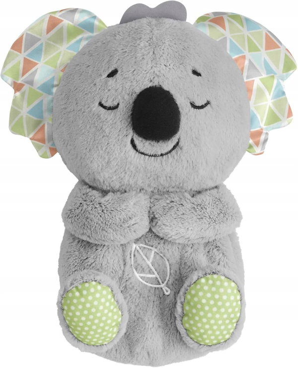 MASKOTKA KOALA USYPIAJĄCA DLA NIEMOWLĄT Z MUZYKĄ I ŚWIATŁEM SZARA 0–2 LATA