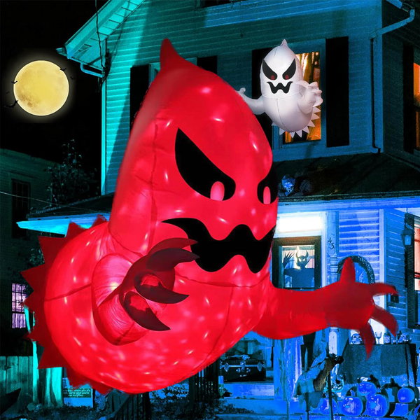 Dynia z oświetleniem LED - Halloween z 6 trybami świecenia