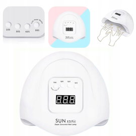 Lampa LED UV 168 W, suszarka do paznokci żelowych, czujnik, timer