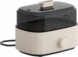 JAJOWAR ELEKTRYCZNY 6 JAJ STAL NIERDZEWNA AUTOMATYCZNE WYŁĄCZANIE 300W