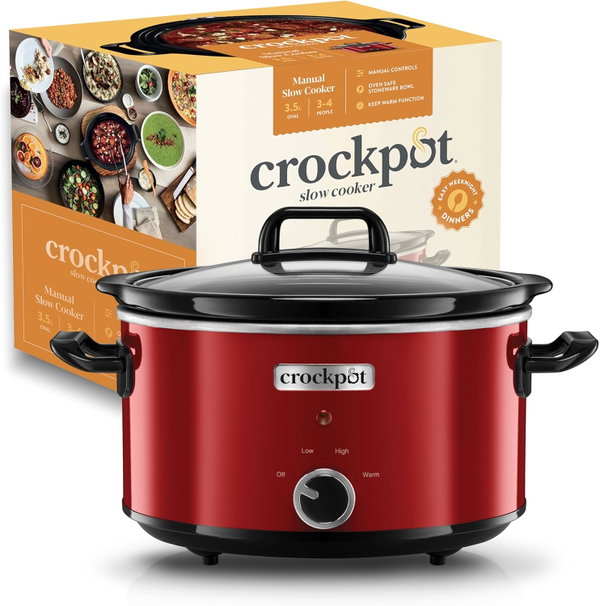 WOLNOWAR ELEKTRYCZNY 3,7L CZERWONY Z FUNKCJĄ UTRZYMANIA CIEPŁA