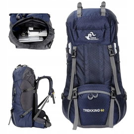 Wodoodporny plecak turystyczny 50L, outdoorowy, sportowy, torba podróżna