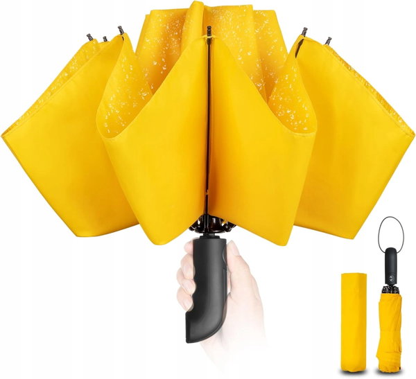 PARASOL WIATROSZCZELNY AUTOMATYCZNY 105CM 10 ŻEBER POWŁOKA TEFLONOWA