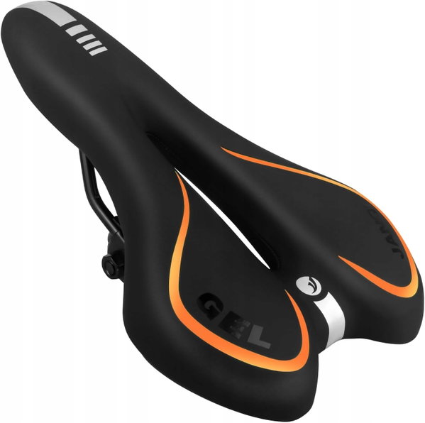 SIODEŁKO ROWEROWE ŻELOWE ERGONOMICZNE WODOODPORNE MTB SZOSA