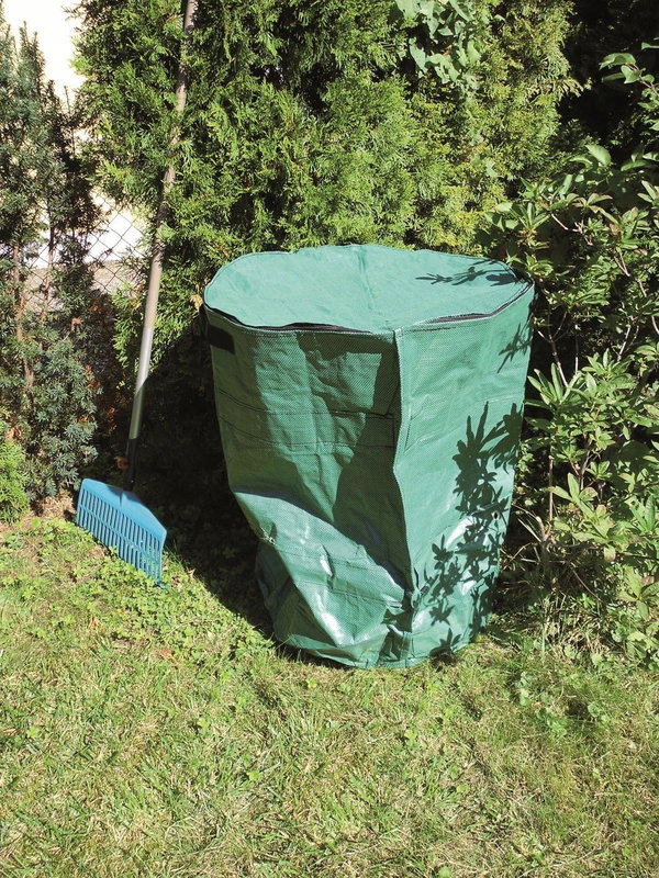 TORBA KOMPOSTOWA 265L DO OGRODU ZIELONA DUŻA PRAKTYCZNA