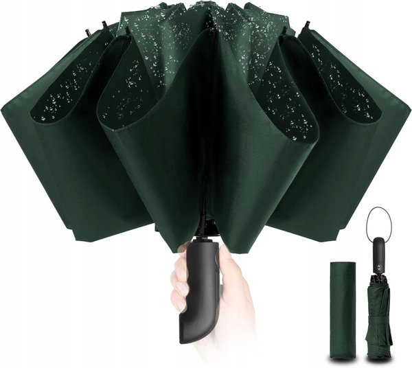 PARASOL WIATROSZCZELNY AUTOMATYCZNY 105CM 10 ŻEBER POWŁOKA TEFLONOWA