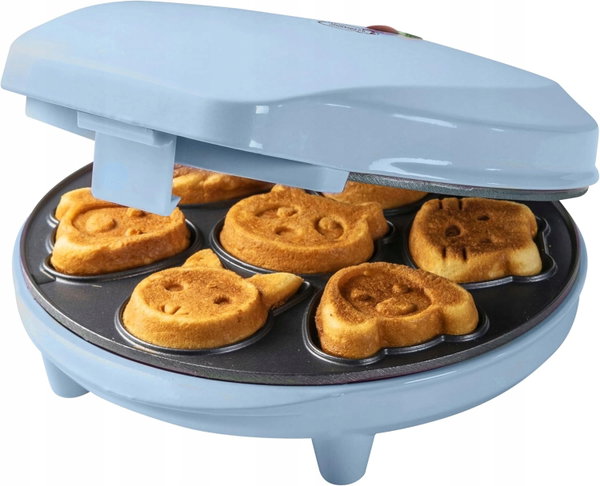 GOFROWNICA MINI DO CIASTECZEK 7 SZTUK NIEPRZYWIERAJĄCA 700W