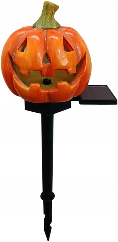 LAMPA SOLARNA OGRODOWA DYNIA HALLOWEEN DEKORACJA NA ZEWNĄTRZ