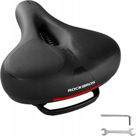SIODEŁKO ROWEROWE ŻELOWE MEMORY FOAM WODOODPORNE ERGONOMICZNE