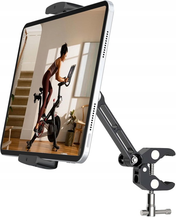 UCHWYT NA TABLET DO ROWERU TRENINGOWEGO BIEŻNI KIEROWNICY ALUMINIUM