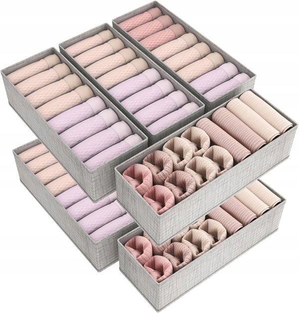 ORGANIZERY DO SZUFLAD 8 SZTUK WKŁADY 39x15x11CM