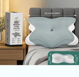 PODUSZKA ORTOPEDYCZNA MEMORY FOAM POD KARK 2W1
