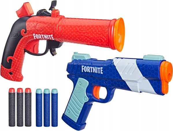 Nerf Fortnite Dwupak Wyrzutni Nerf Fortnite, Wiele, 2 Sztuki