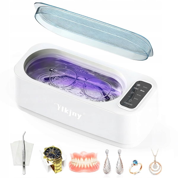 MYJKA ULTRADŹWIĘKOWA 55000HZ UV 350ML DO OKULARÓW BIŻUTERII