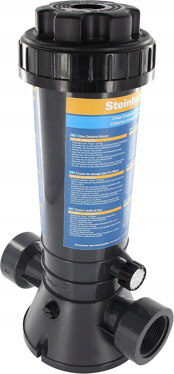 DOZOWNIK CHLORU AUTOMATYCZNY DO TABLETEK REGULOWANY BASEN
