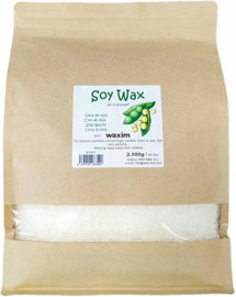 WOSK SOJOWY 2,5 KG W PERŁACH – NATURALNY DO ŚWIEC I KOSMETYKÓW