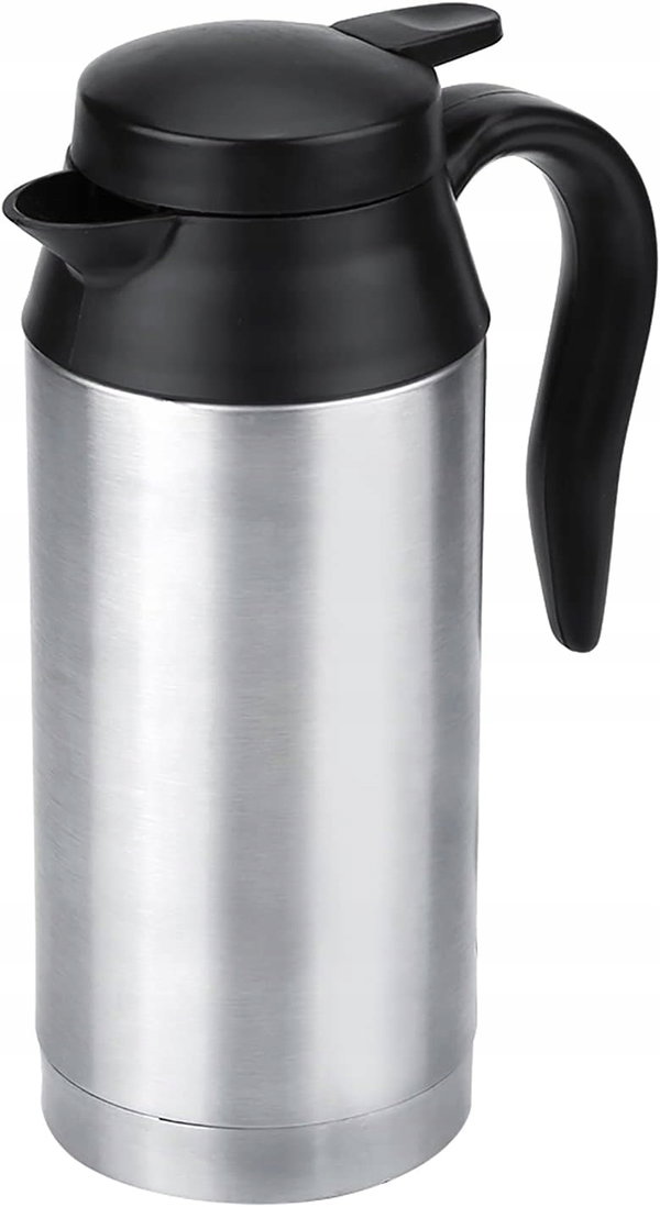 CZAJNIK SAMOCHODOWY 12V 750ML STAL NIERDZEWNA LCD