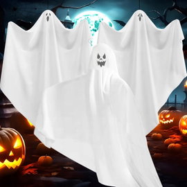 DUCHY WISZĄCE HALLOWEEN 3SZT DEKORACJA OGRODOWA STRASZNA IMPREZA DOM OGRÓD