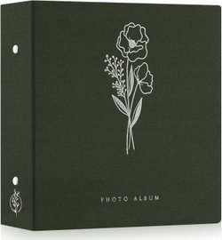 ALBUM NA ZDJĘCIA 11X15 1000 ZDJĘĆ LNIANY ZIELONY