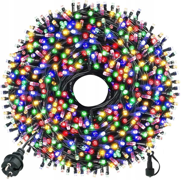 Świąteczna girlanda świetlna na baterie, 2 m, 20 diod LED do wnętrz